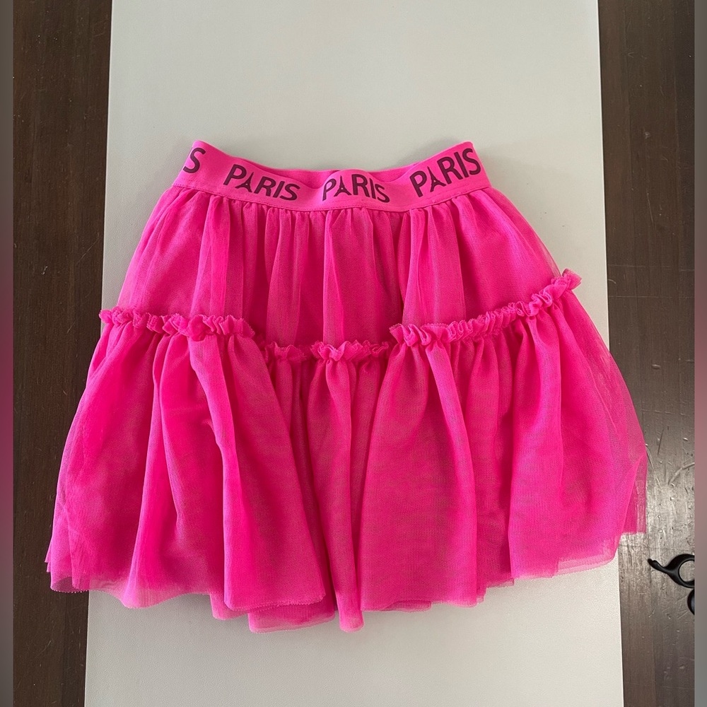 Paris pink tutu skirt